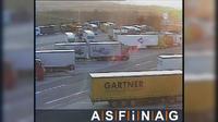 Pummersdorf: A, bei Rastplatz St. Pölten, Blickrichtung LKW Stellplatz - Km ,