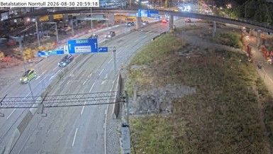 Traffic Cam Stockholm: Betalstation Norrtull