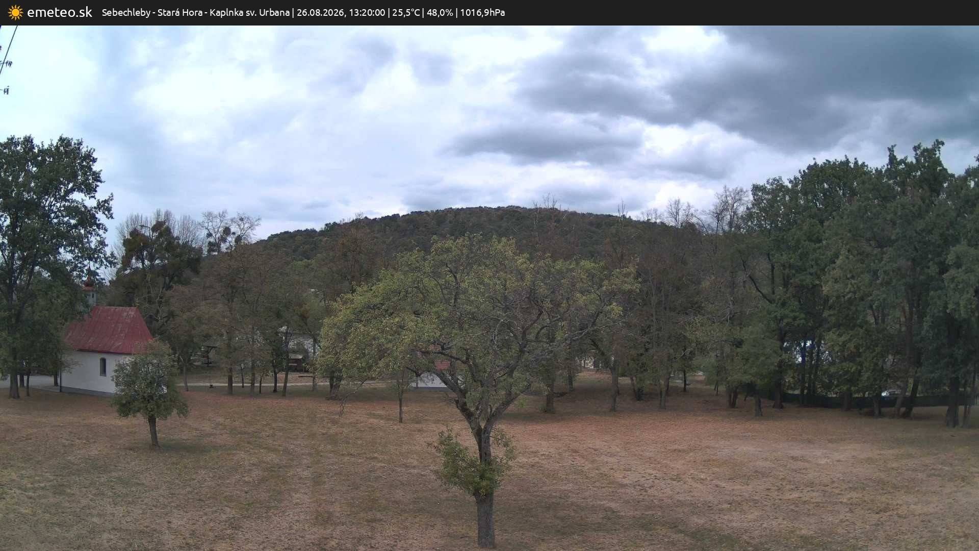 Traffic Cam District of Krupina › West: Stara Hora - Sebechleby