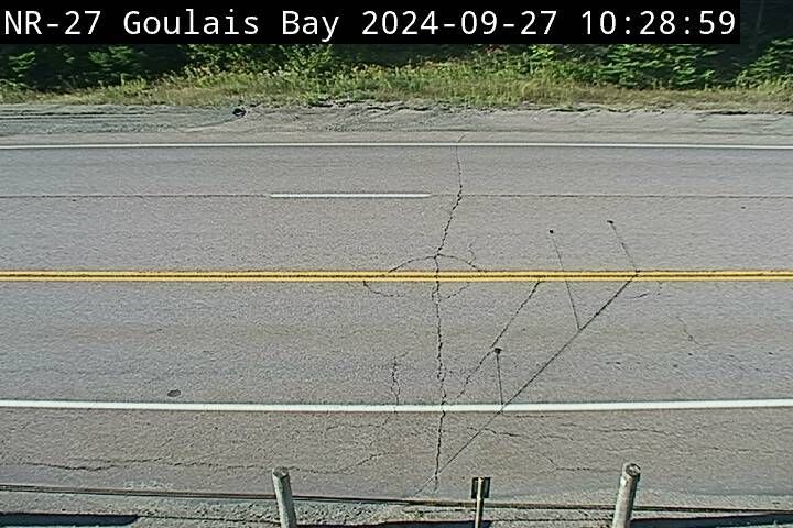 Traffic Cam Unorganized North Algoma: Highway 17 near Highway 556