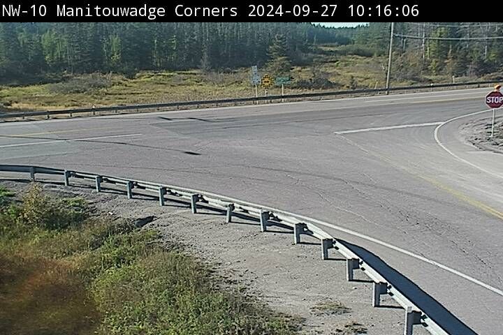 Traffic Cam Unorganized Thunder Bay District: Highway 17 near Highway 614