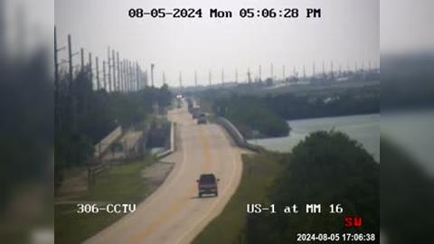 Traffic Cam Perky: US-1 at Mile Marker