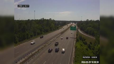 Traffic Cam Jacksonville: I-295 W at US-17