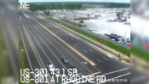 Traffic Cam Riverview: US-301 at Rhodine Rd