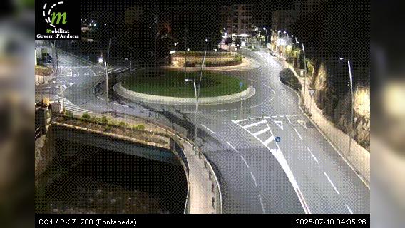 Fontaneda Traffic Watch: Sant Julia de Loria Webcam