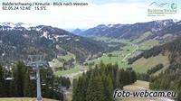 Obere Balderschwanger Alpe: Balderschwang - Kreuzle - Blick nach Westen - Day time