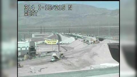 Traffic Cam North Las Vegas: I-15 SB N I-215 (dual)