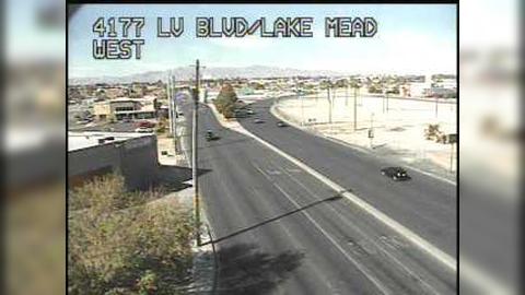 Traffic Cam North Las Vegas: Las Vegas Boulevard and Lake Mead