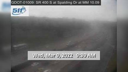 Traffic Cam Sandy Springs: GDOT-CAM-