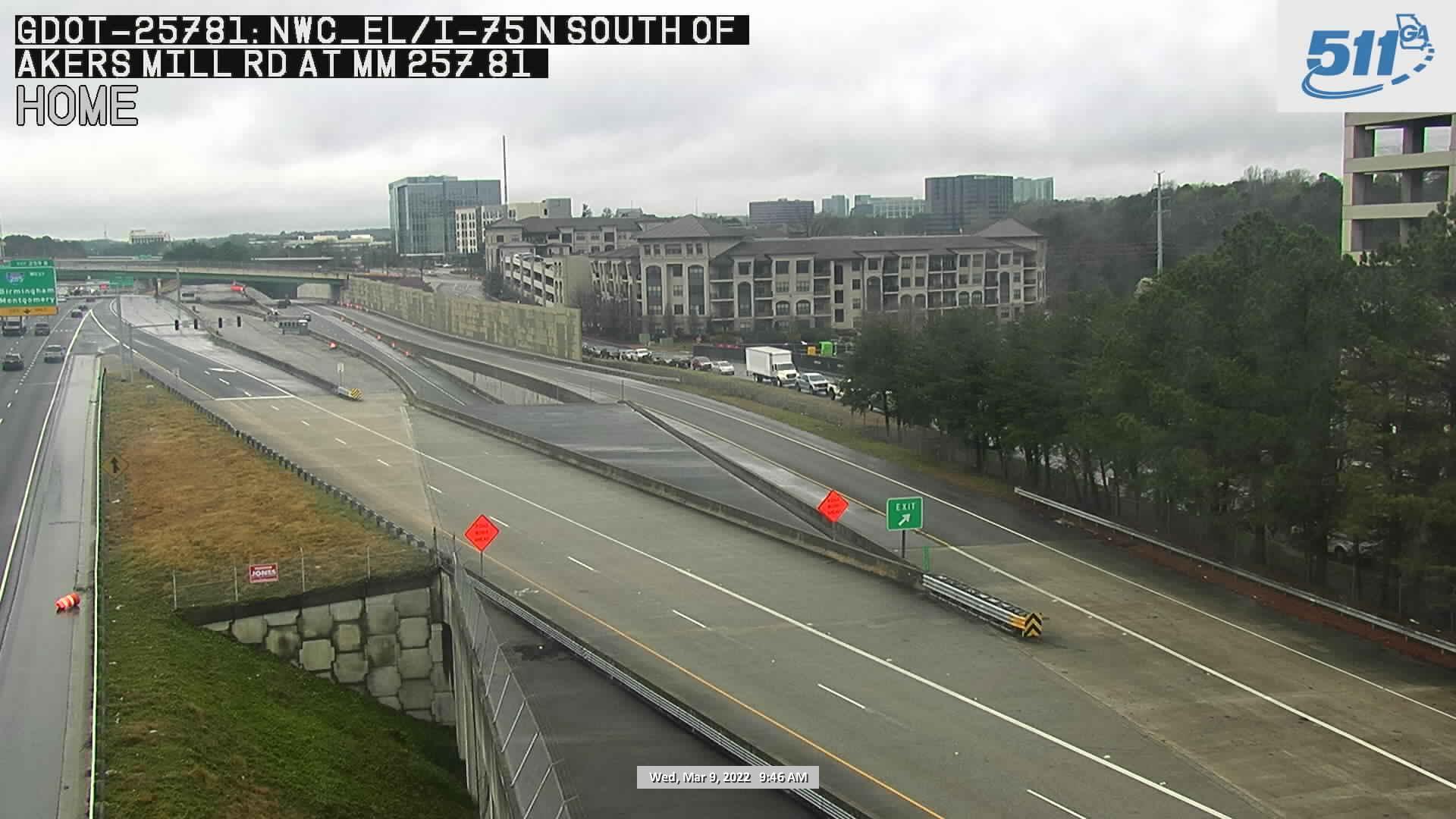 Traffic Cam Vinings: GDOT-CAM-