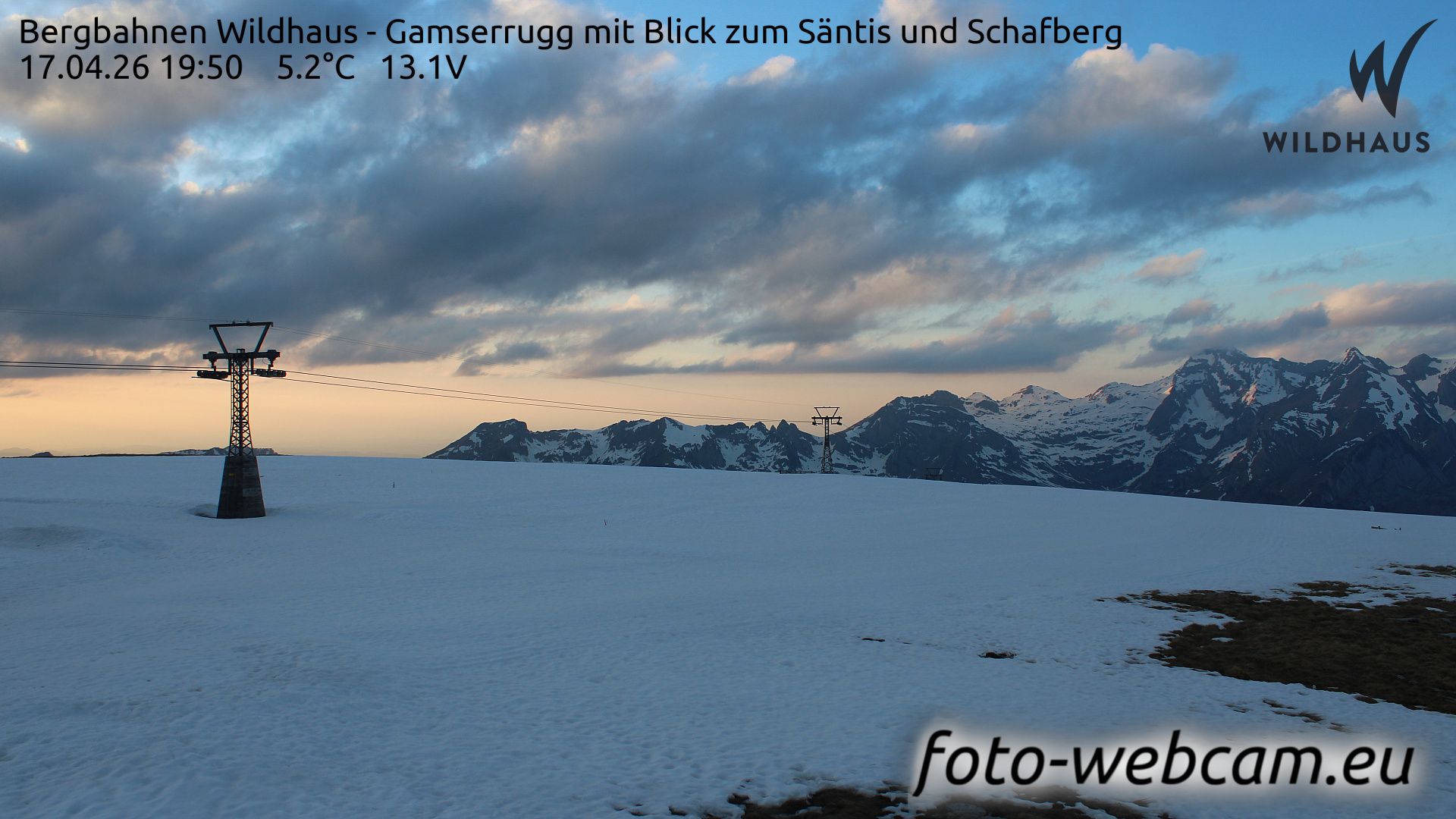 Wildhaus-Alt St. Johann: Bergbahnen Wildhaus - Gamserrugg mit Blick zum Säntis und Schafberg