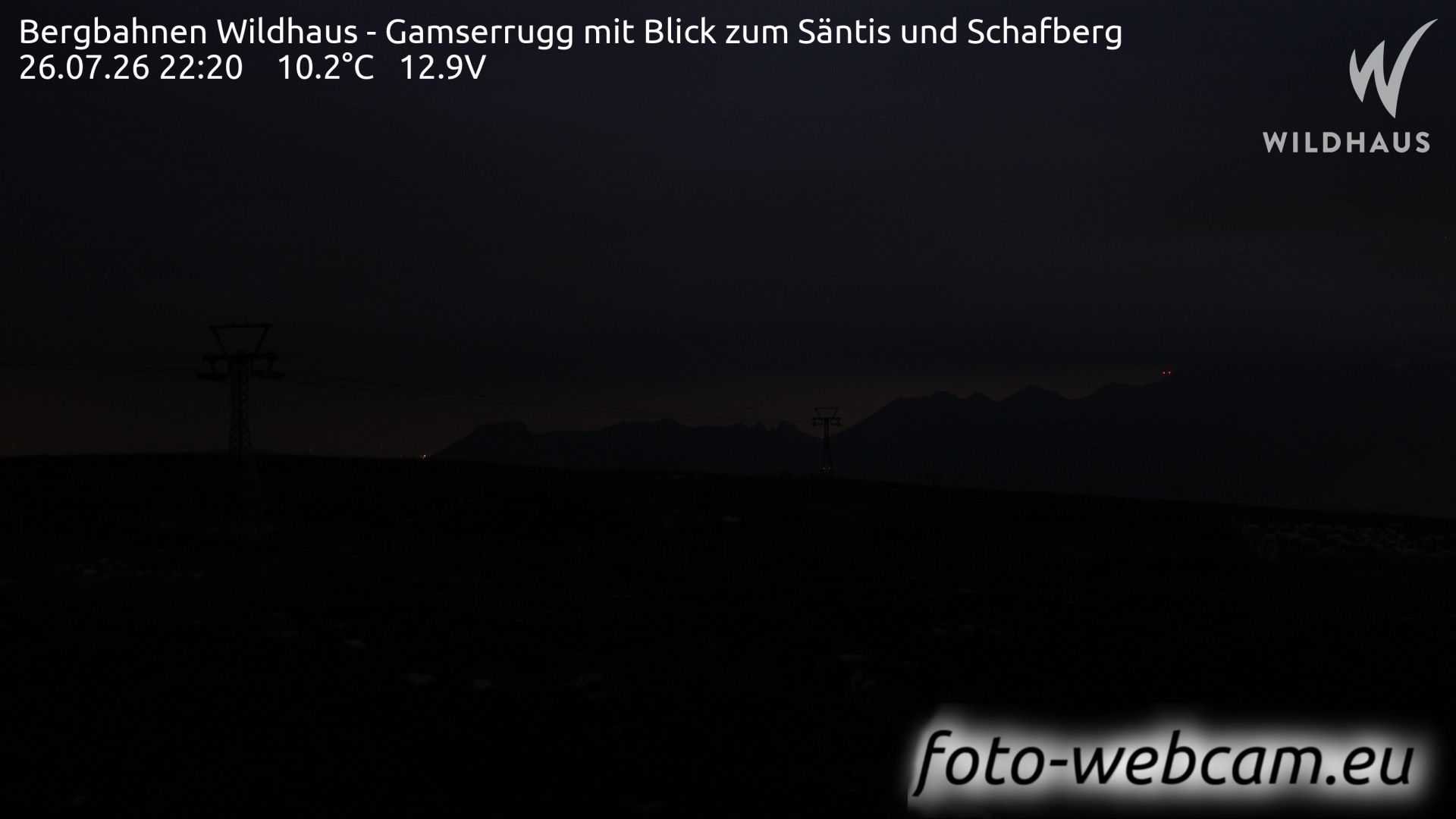 Wildhaus-Alt St. Johann: Bergbahnen Wildhaus - Gamserrugg mit Blick zum Säntis und Schafberg