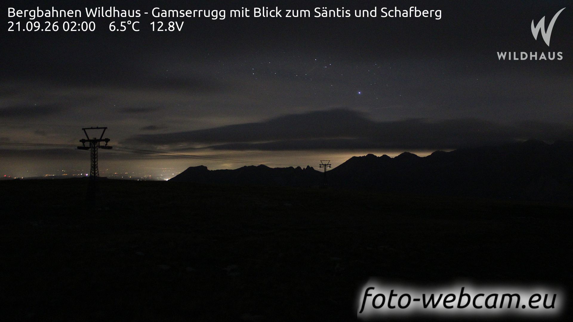 Wildhaus-Alt St. Johann: Bergbahnen Wildhaus - Gamserrugg mit Blick zum Säntis und Schafberg