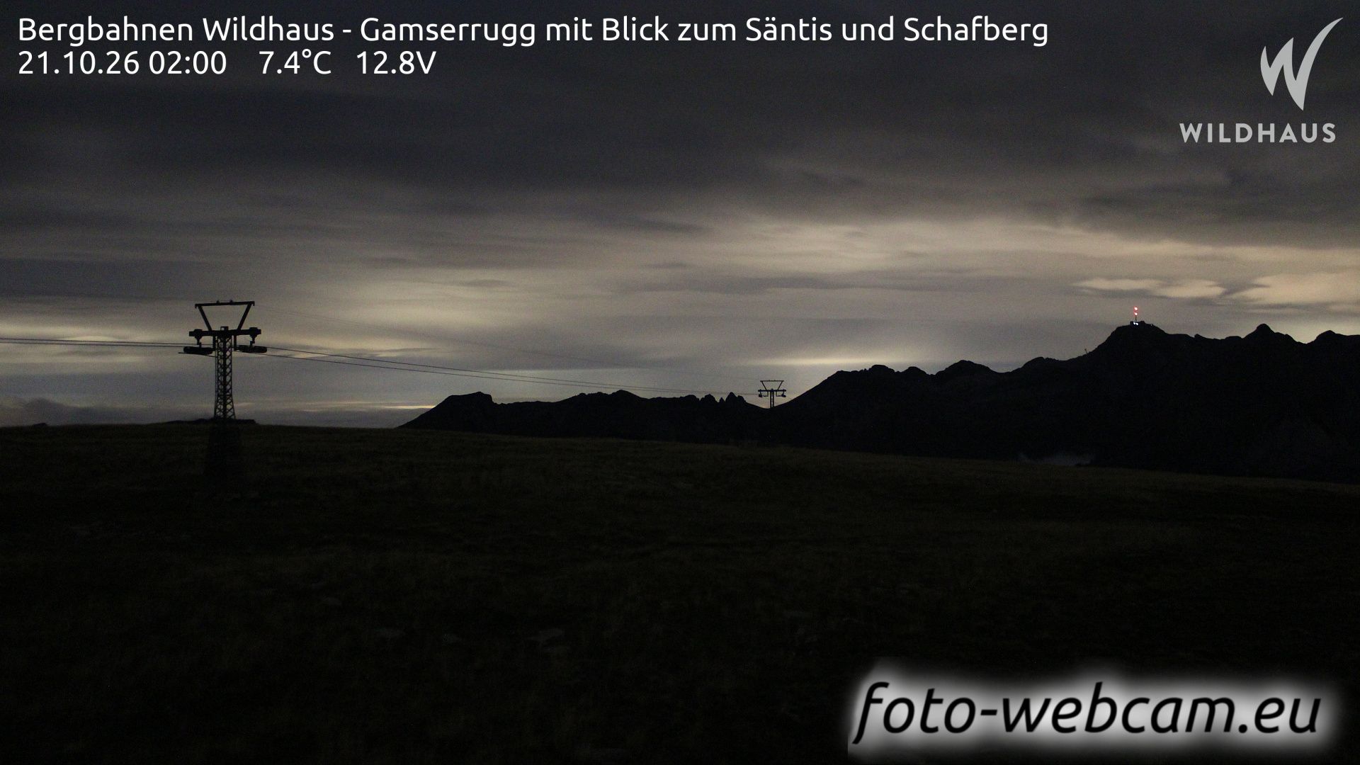 Wildhaus-Alt St. Johann: Bergbahnen Wildhaus - Gamserrugg mit Blick zum Säntis und Schafberg