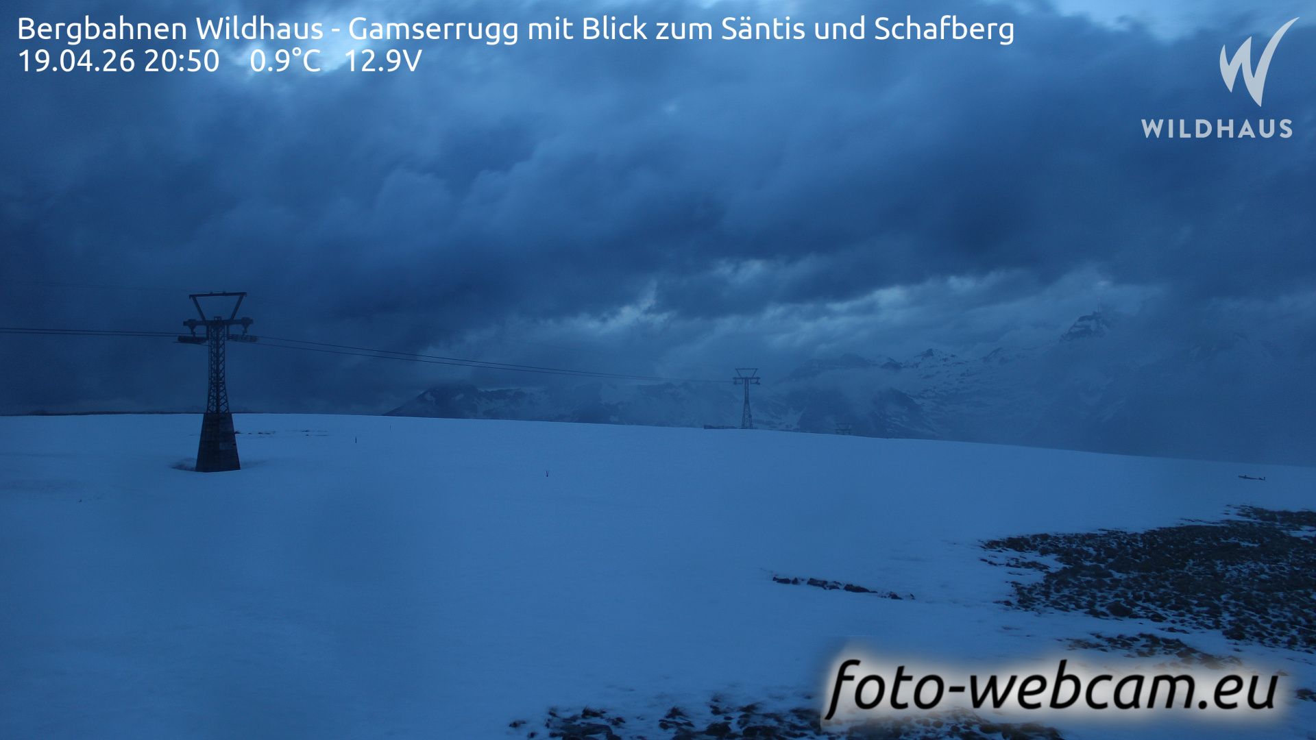 Wildhaus-Alt St. Johann: Bergbahnen Wildhaus - Gamserrugg mit Blick zum Säntis und Schafberg