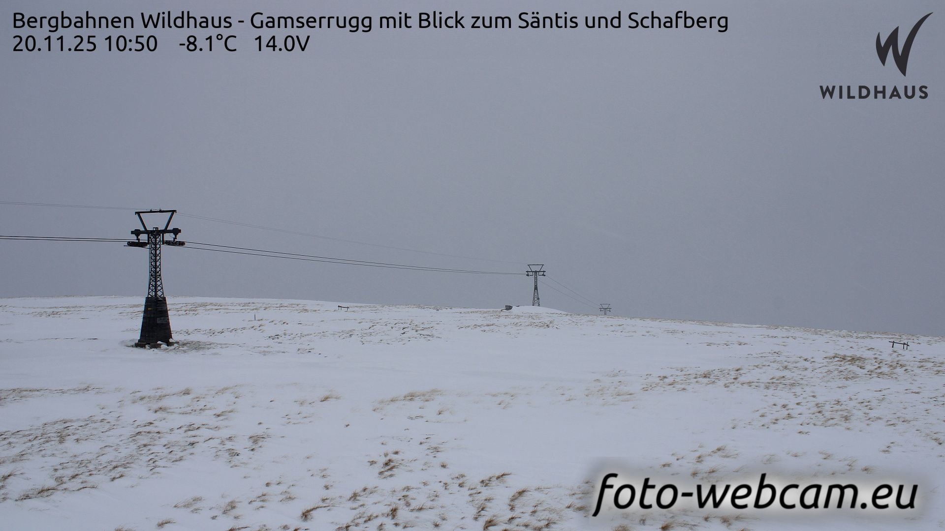 Wildhaus-Alt St. Johann: Bergbahnen Wildhaus - Gamserrugg mit Blick zum Säntis und Schafberg