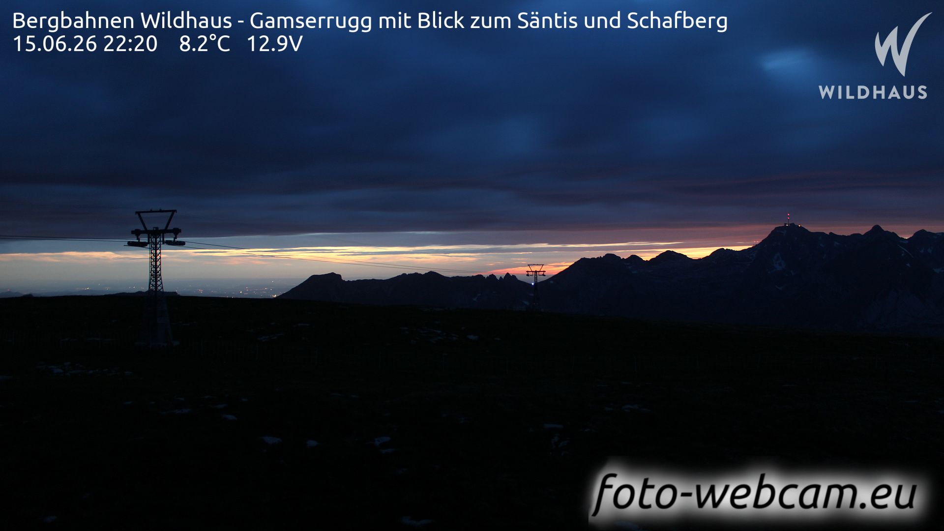 Wildhaus-Alt St. Johann: Bergbahnen Wildhaus - Gamserrugg mit Blick zum Säntis und Schafberg