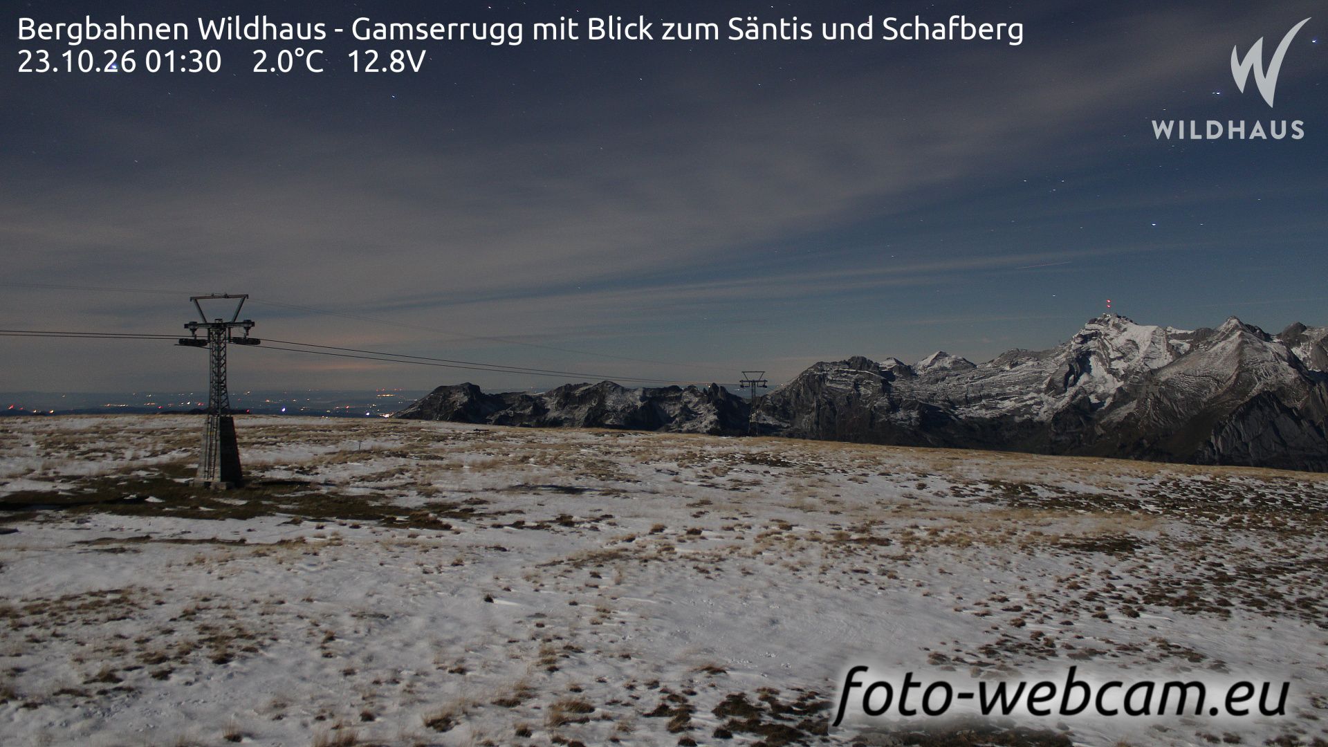 Wildhaus-Alt St. Johann: Bergbahnen Wildhaus - Gamserrugg mit Blick zum Säntis und Schafberg