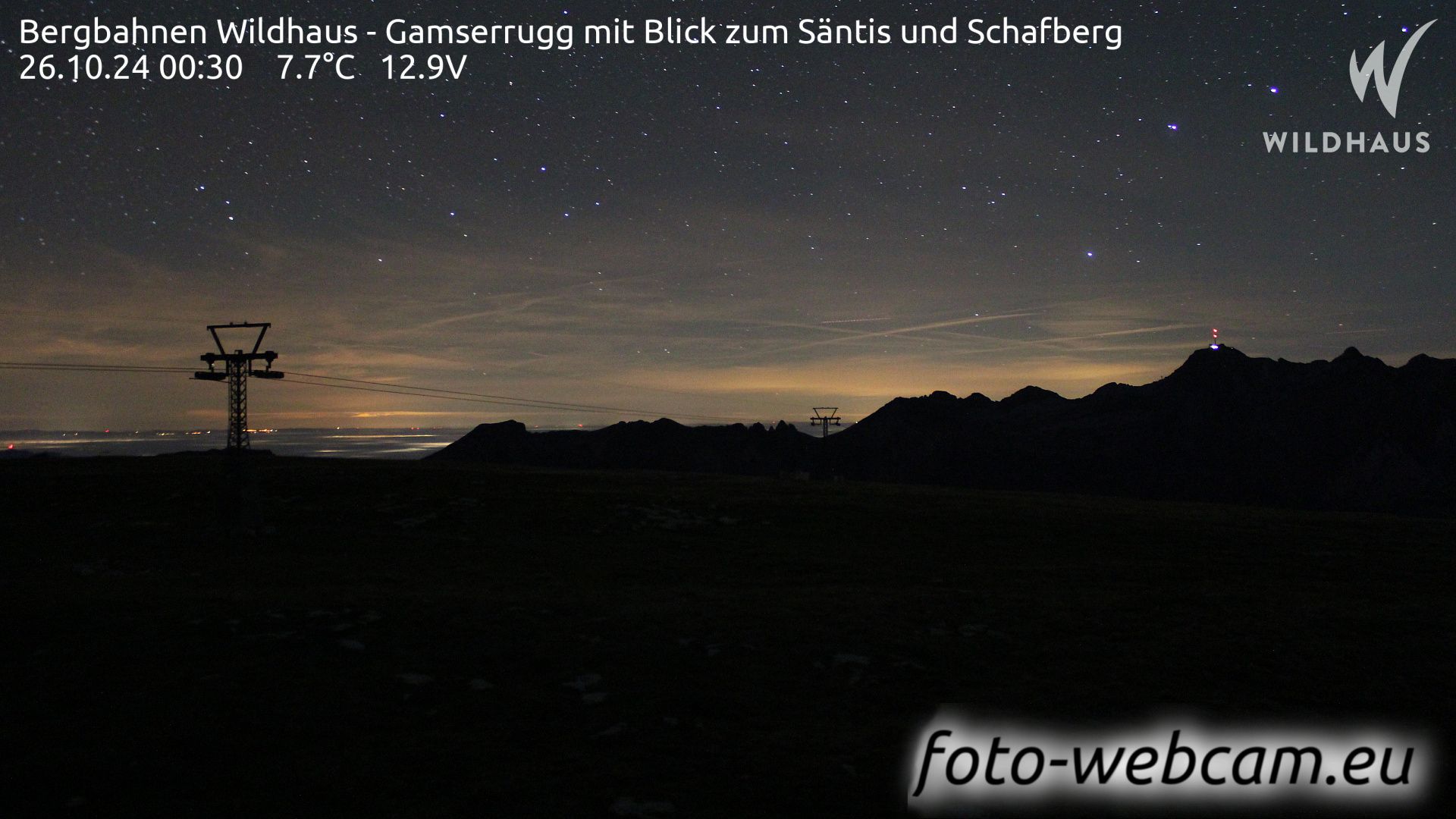 Wildhaus-Alt St. Johann: Bergbahnen Wildhaus - Gamserrugg mit Blick zum Säntis und Schafberg