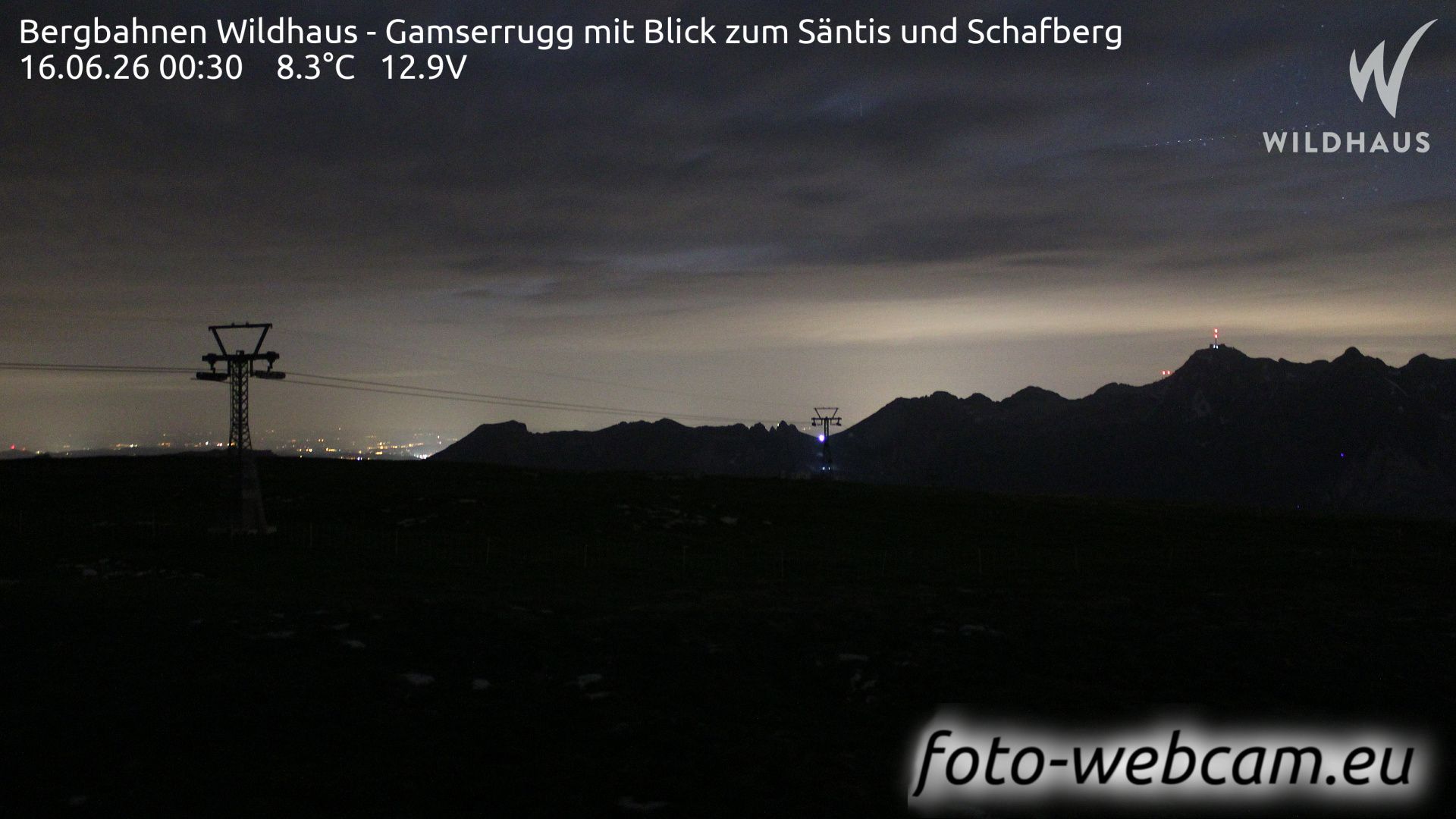 Wildhaus-Alt St. Johann: Bergbahnen Wildhaus - Gamserrugg mit Blick zum Säntis und Schafberg