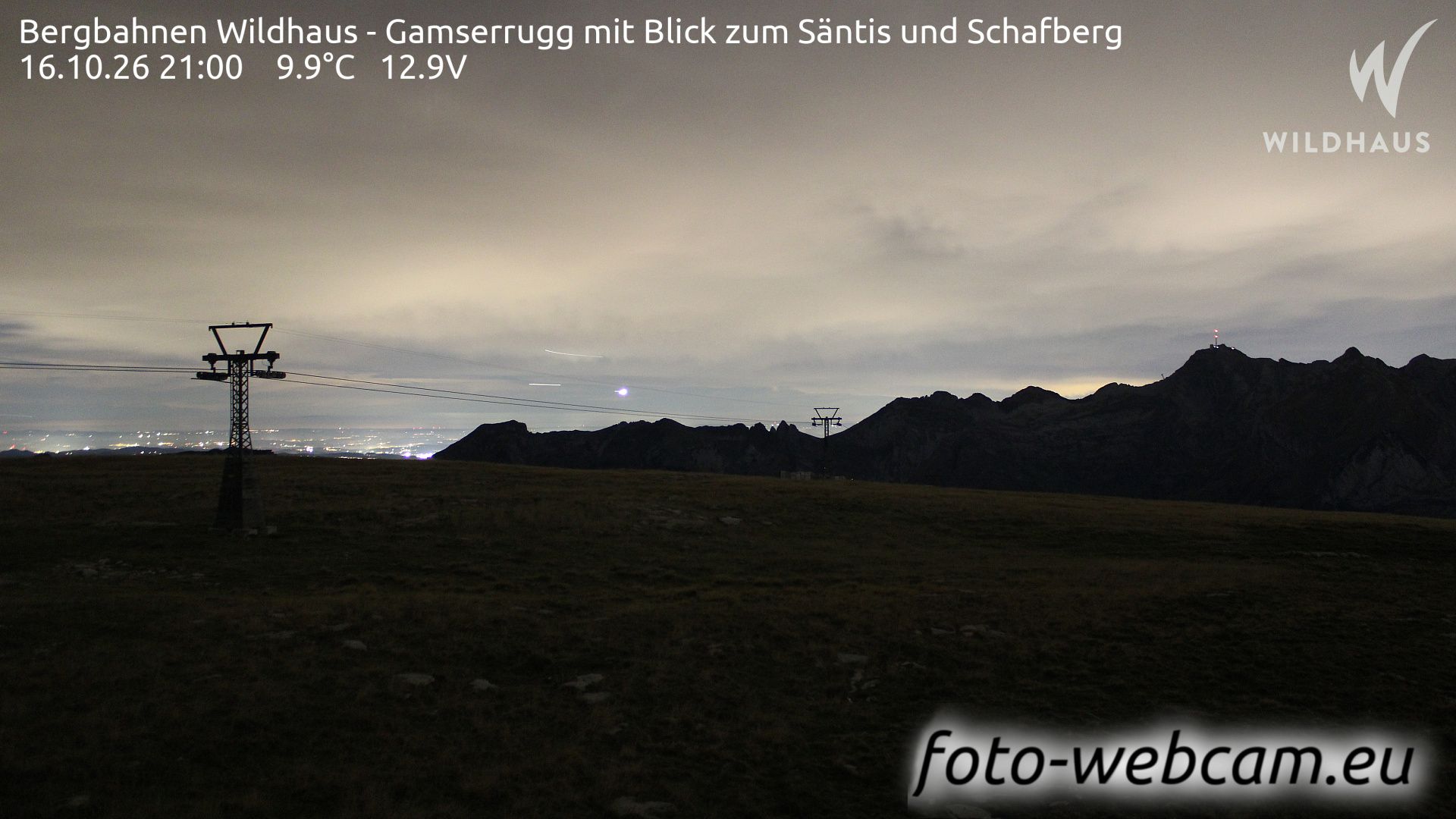Wildhaus-Alt St. Johann: Bergbahnen Wildhaus - Gamserrugg mit Blick zum Säntis und Schafberg