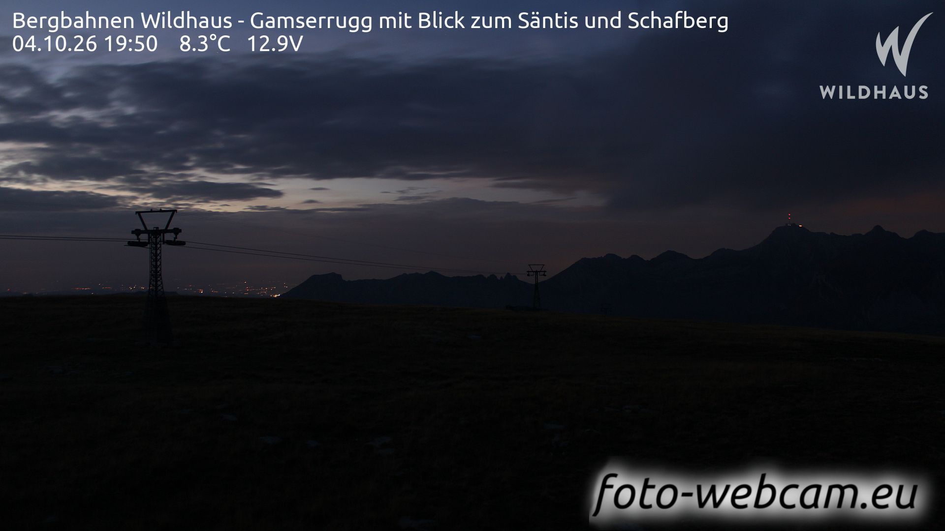 Wildhaus-Alt St. Johann: Bergbahnen Wildhaus - Gamserrugg mit Blick zum Säntis und Schafberg