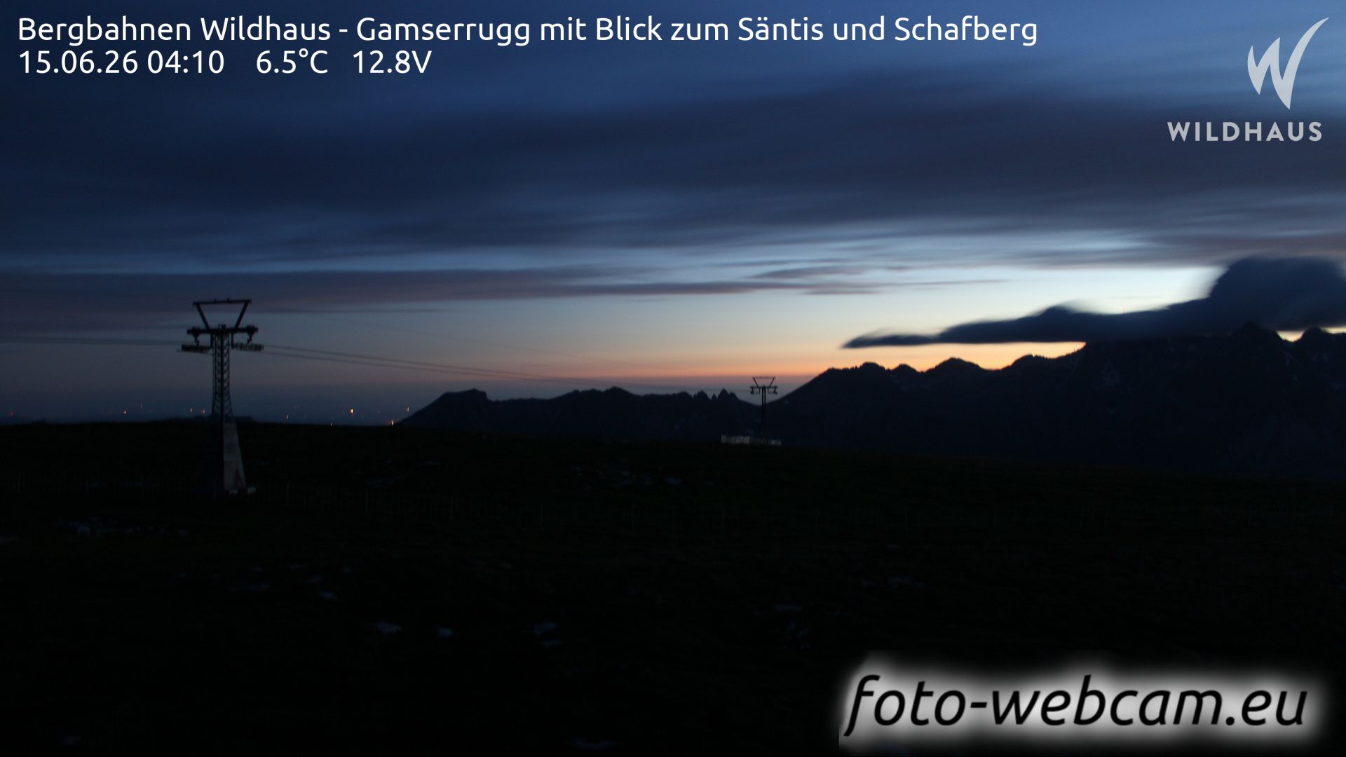 Wildhaus-Alt St. Johann: Bergbahnen Wildhaus - Gamserrugg mit Blick zum Säntis und Schafberg