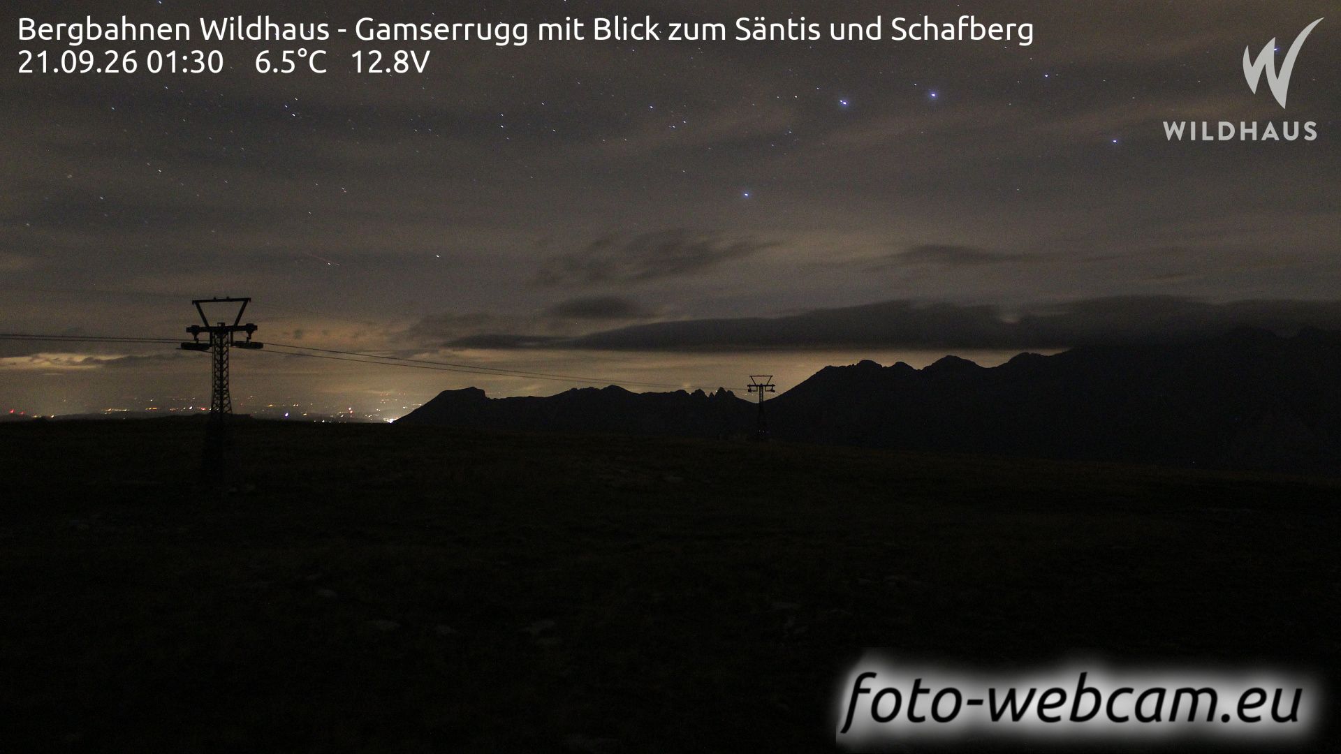 Wildhaus-Alt St. Johann: Bergbahnen Wildhaus - Gamserrugg mit Blick zum Säntis und Schafberg