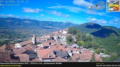 immagine della webcam nei dintorni di Oppido Lucano: webcam Marsicovetere