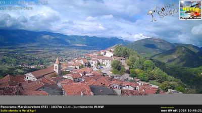 immagine della webcam nei dintorni di Castelsaraceno: webcam Marsicovetere