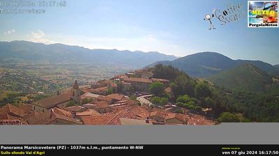 immagine della webcam nei dintorni di San Severino Lucano: webcam Marsicovetere