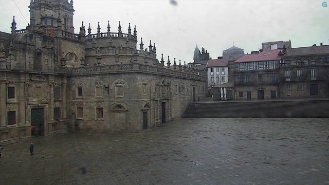 Traffic Cam Santiago de Compostela: Praza da Quintana