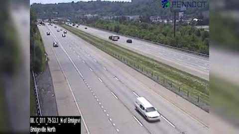 Traffic Cam Collier Township: I-79 @ MM 53.1 (MILLERS RUN RD)