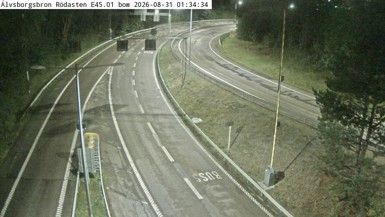Traffic Cam Sanna: Älvsborgsbron Rödasten E45.01 bom