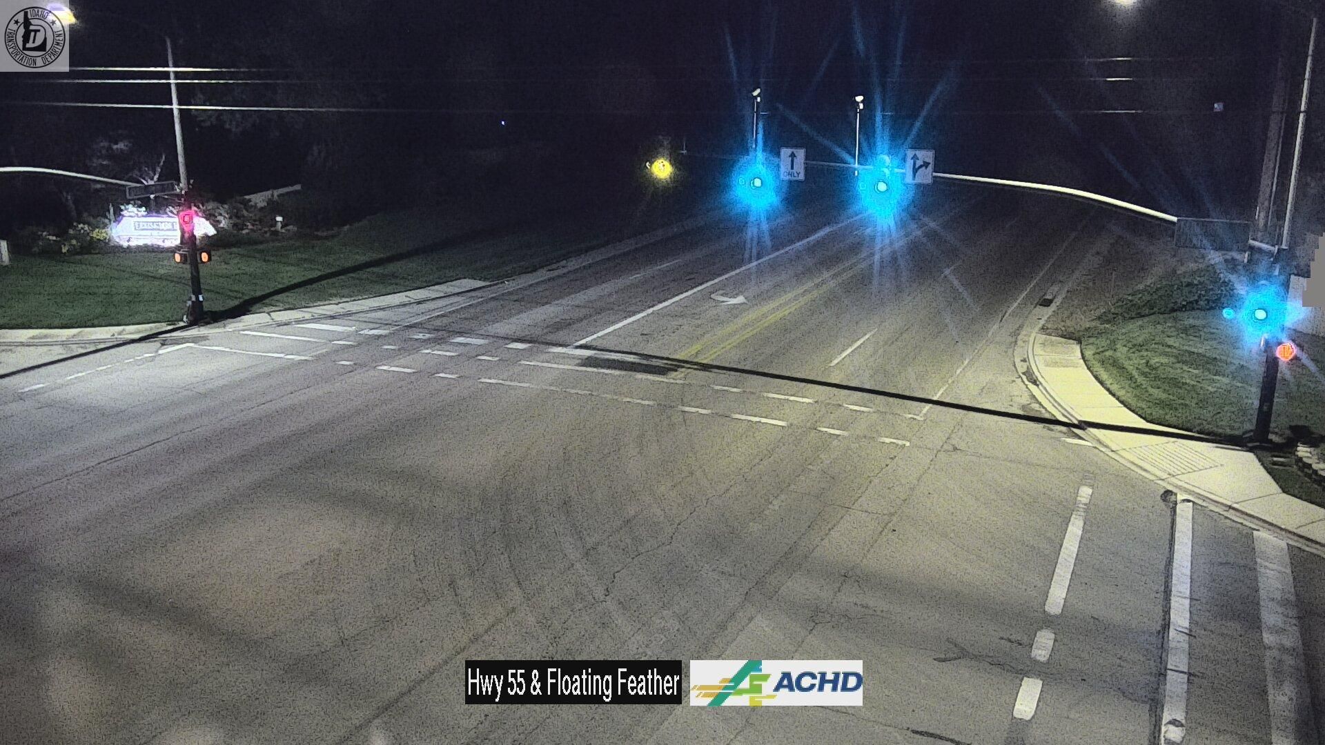 Traffic Cam Eagle: SH 55: Floating Feather