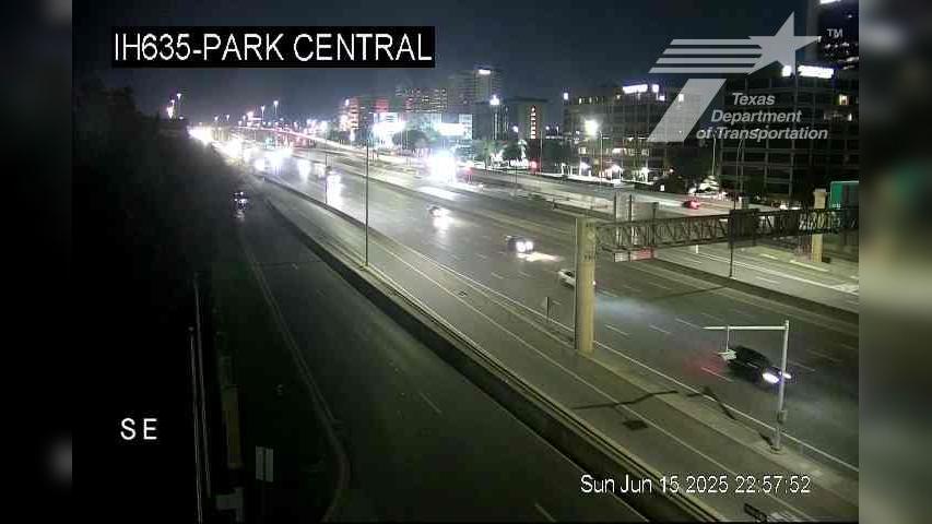 Traffic Cam Dallas › East: IH635 @ Park Central