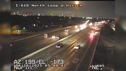 Traffic Cam Houston › West: IH-610 North Loop @ Hirsch