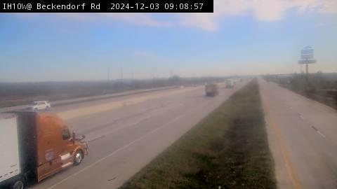 Traffic Cam Sealy › East: I-10 @ Beckendorff