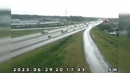 Traffic Cam Indianapolis: I-70: 1-070-090-7-1 POST RD