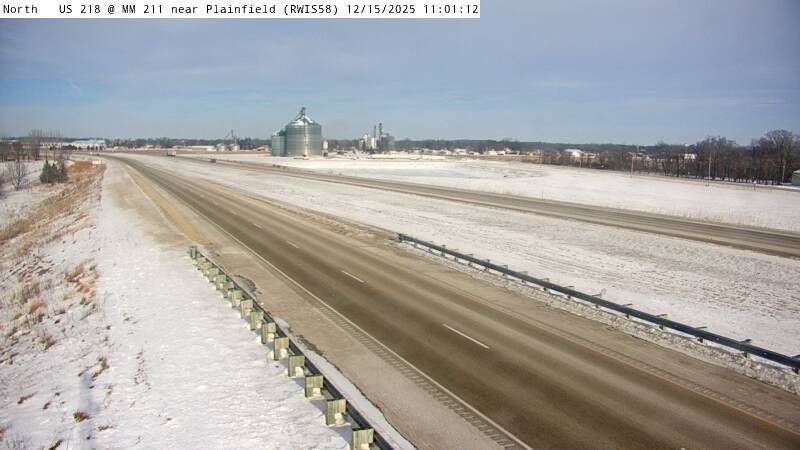 Traffic Cam Plainfield: R58: US 218 SB Bridge