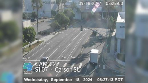 Traffic Cam Torrance › South: SR-107 : (222) Carson Blvd