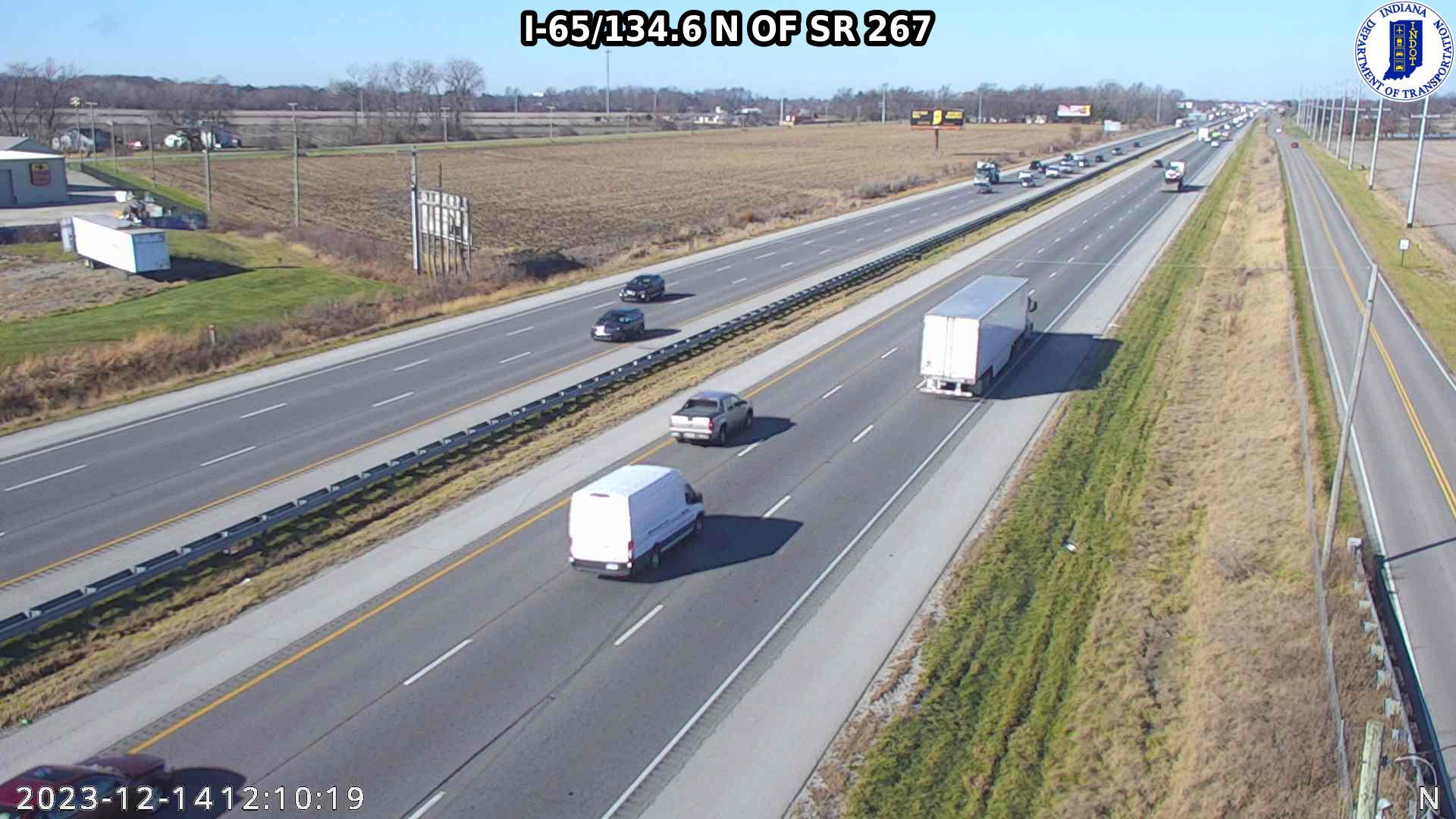 Traffic Cam Dale: I-65: I-65/134.6 N OF SR 267