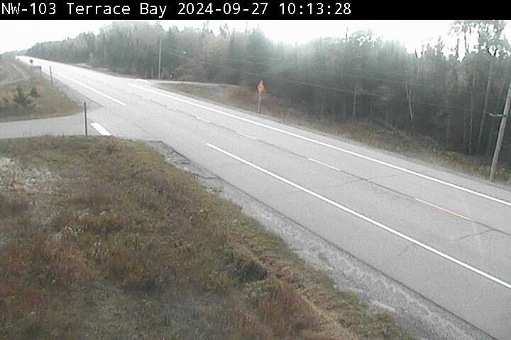 Traffic Cam Terrace Bay Township: Highway 17 near Terrace Bay