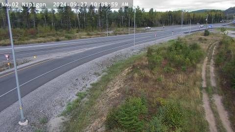 Traffic Cam Nipigon Township: Highway 17 at Highway