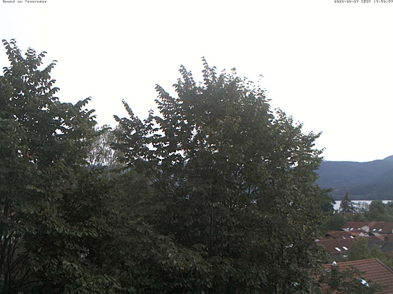 Traffic Cam Gmund: Blick auf - und den Tegernsee