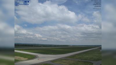 Daylight webcam view from Mošnov: Ostrava − letiště LKMT