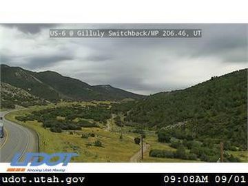 Traffic Cam Gilluly: US (West of Soldier Summit)