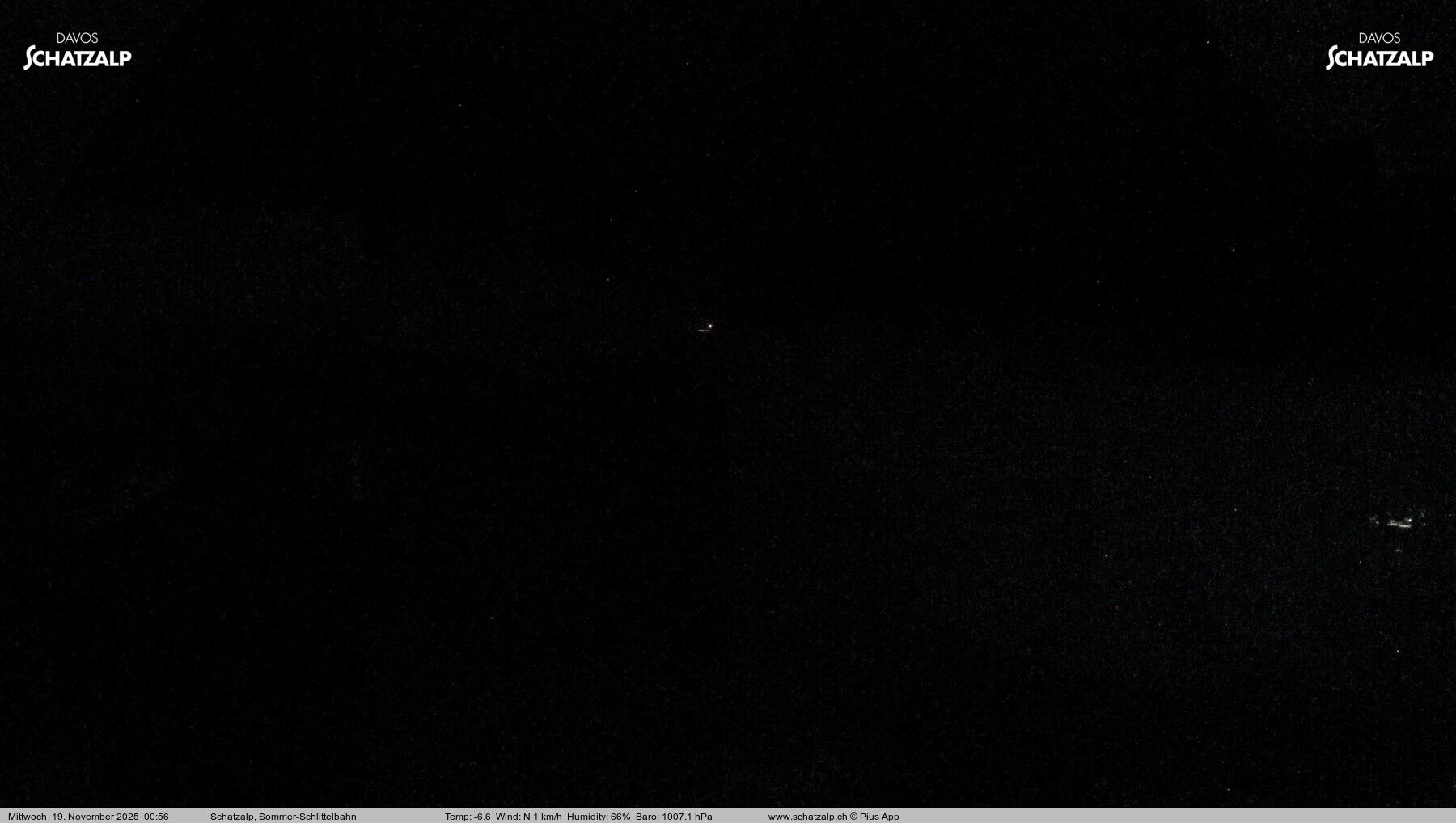 Davos: Sommer-Schlittelbahn, Blick zur Strelaalp