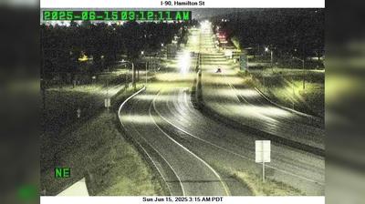 Spokane Traffic: Hamilton St View