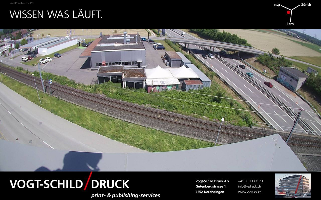 Traffic Cam Derendingen: Vogt-Schild Druck AG